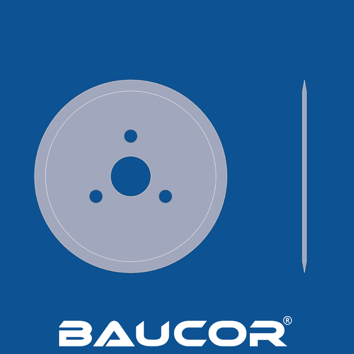 Precision cut-off blade