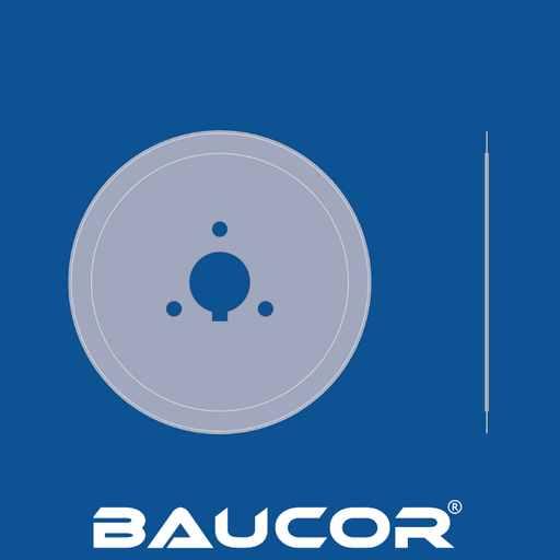 Circular film slitter blade
