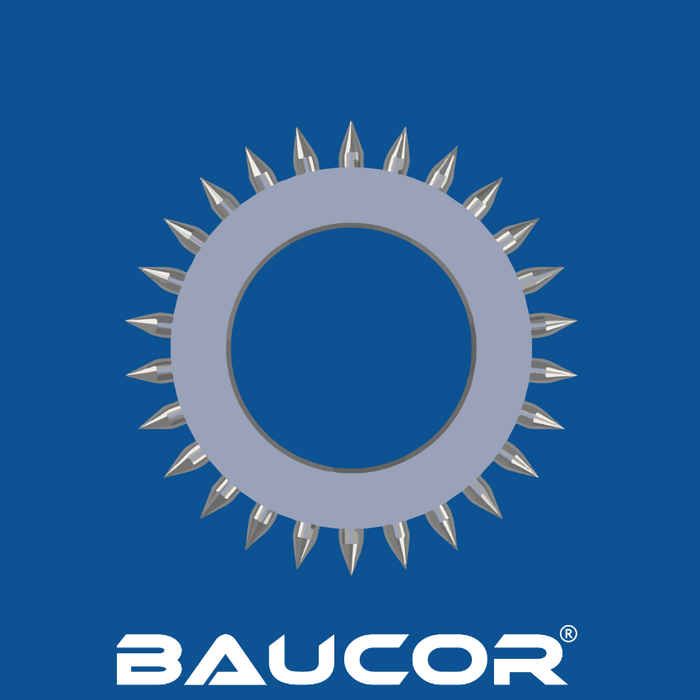 Circular Pinned Perforating Rollers