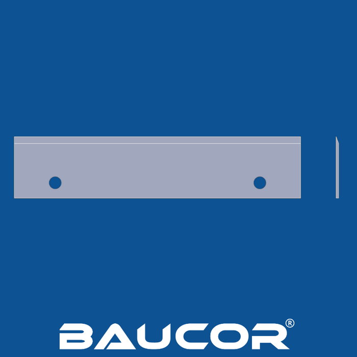 Long Smooth Edged Straight Blade