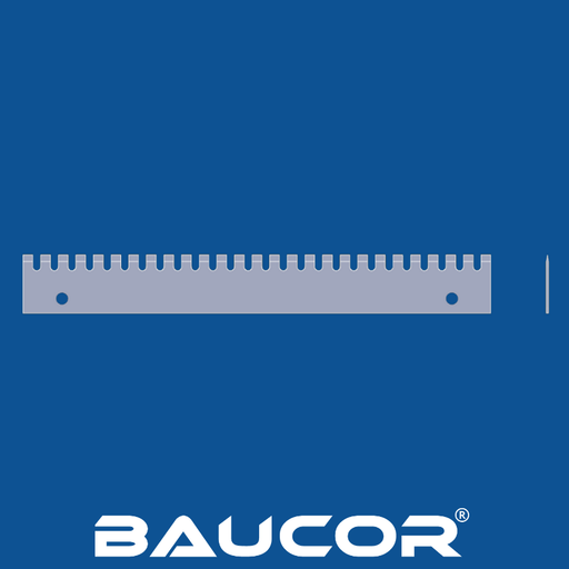 Industrial perforating blade