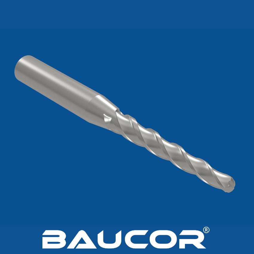 Tapered Ball Nose End Mill